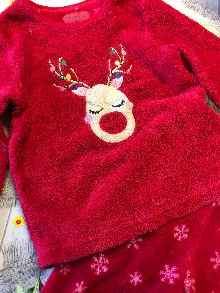 Primark discount reindeer pyjamas