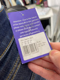 Brand New Seraphine Maternity Blue Denim Mini Skirt - Size Maternity UK 6