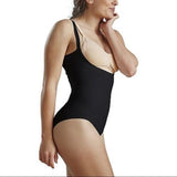 Cantaloop Maternity Postnatal Black Shaping Bodysuit - Size Maternity UK XL