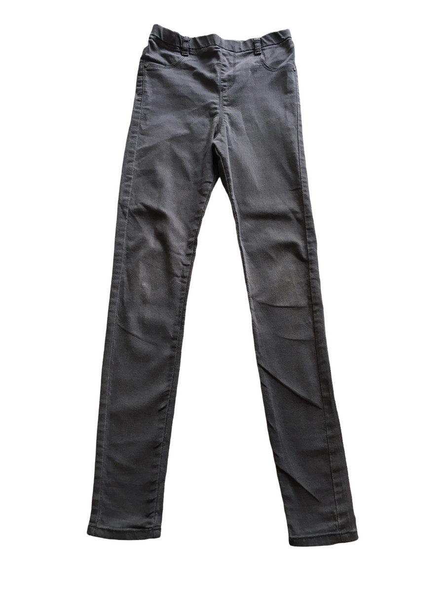 Matalan Girls Grey Stretch Jeggings Girls 11yrs Growth Spurtz