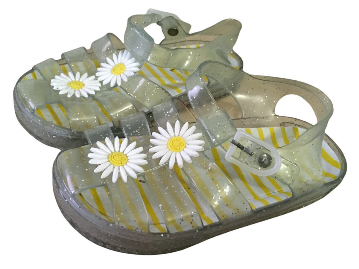 Infant clear jelly sandals top