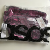 Brand New Blume London Velvet Bodycon Berry Evening Party Christmas Dress - Size Maternity UK 8 / 16