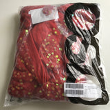 Brand New Asos Design Maternity Red Wrap Sequin Midi Party Evening Dress - Size Maternity UK 6