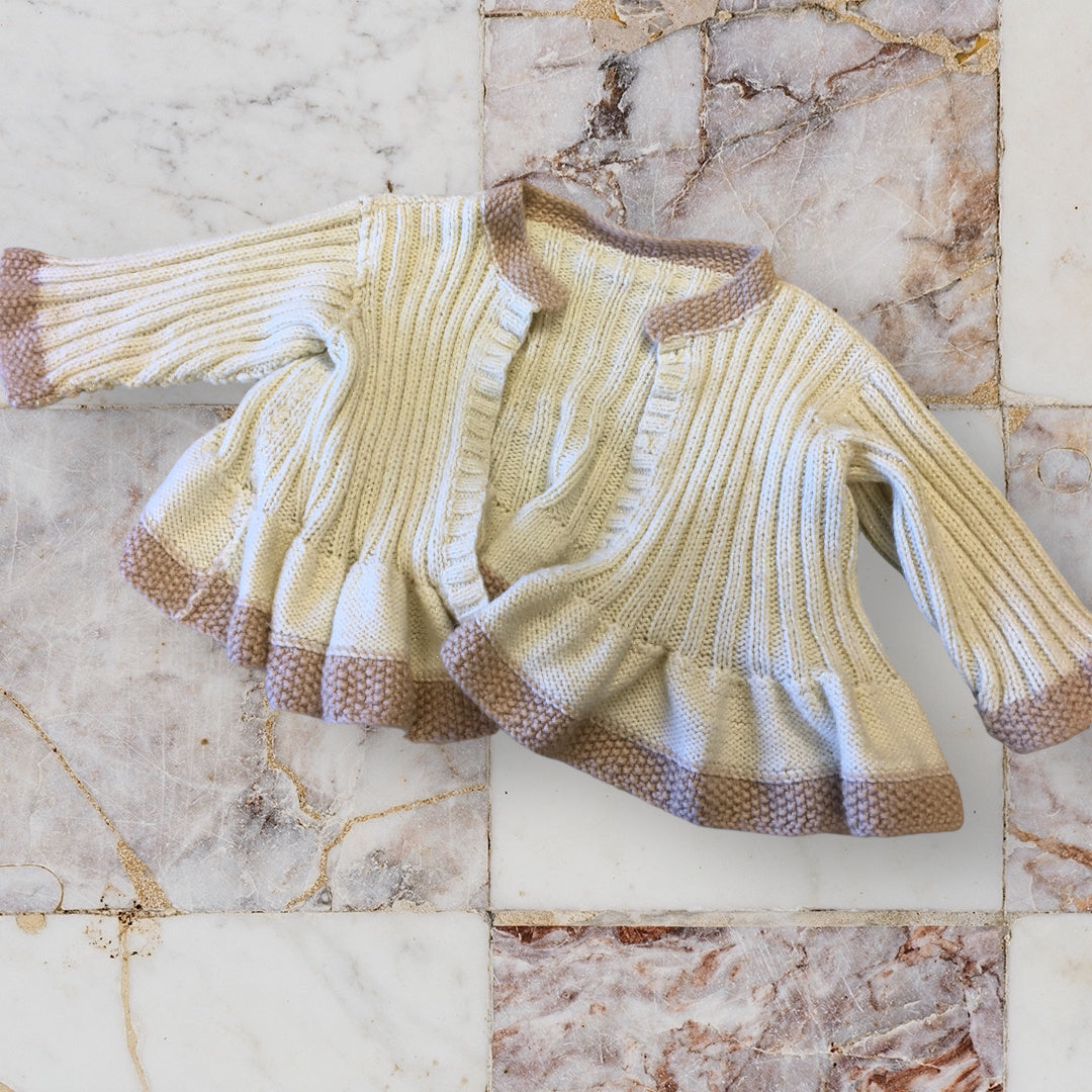 Girls 2025 sparkly cardigan