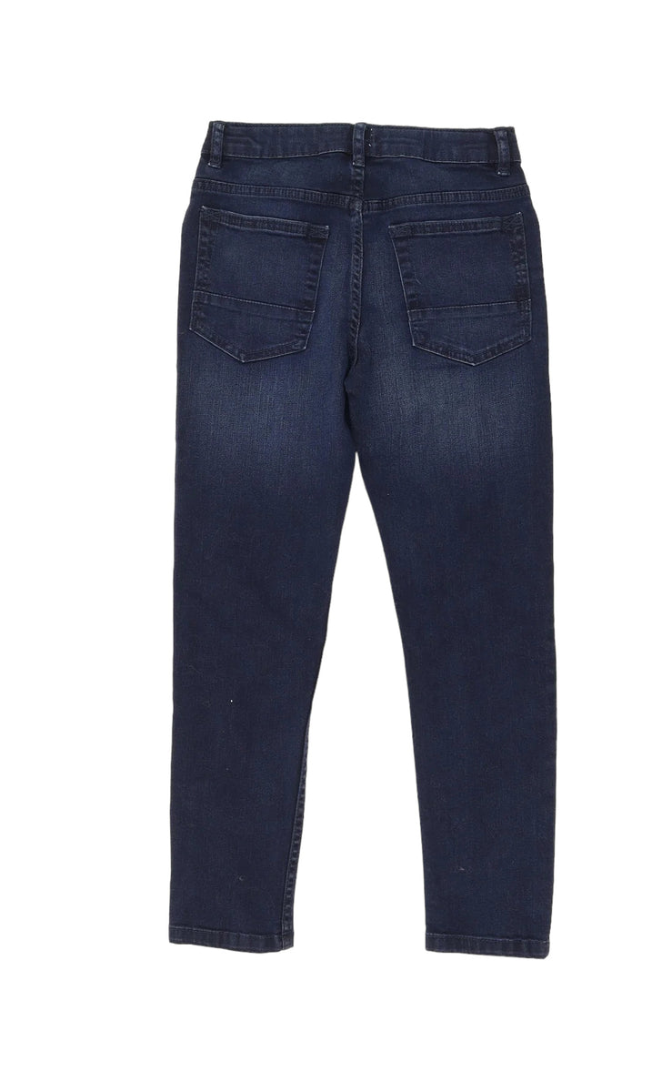 Brand New F F Boys Skinny Fit Indigo Blue Jeans Boys 9 10yrs