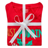 Brand New Family Christmas Pyjamas Matching Set Pudding Design PJs Babies Kids Ladies Mens - Unisex
