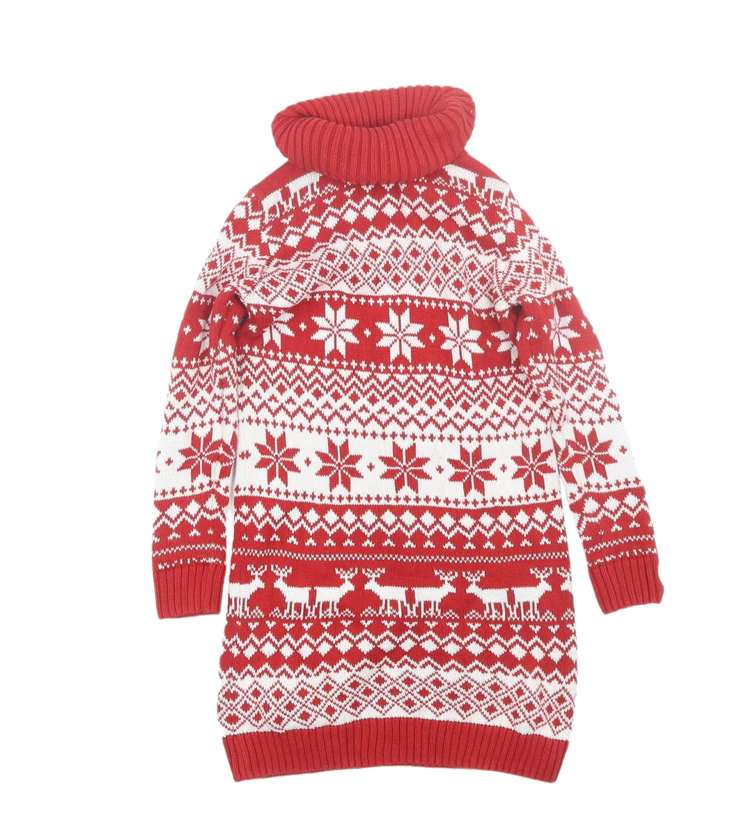 Snowflake jumper dress discount