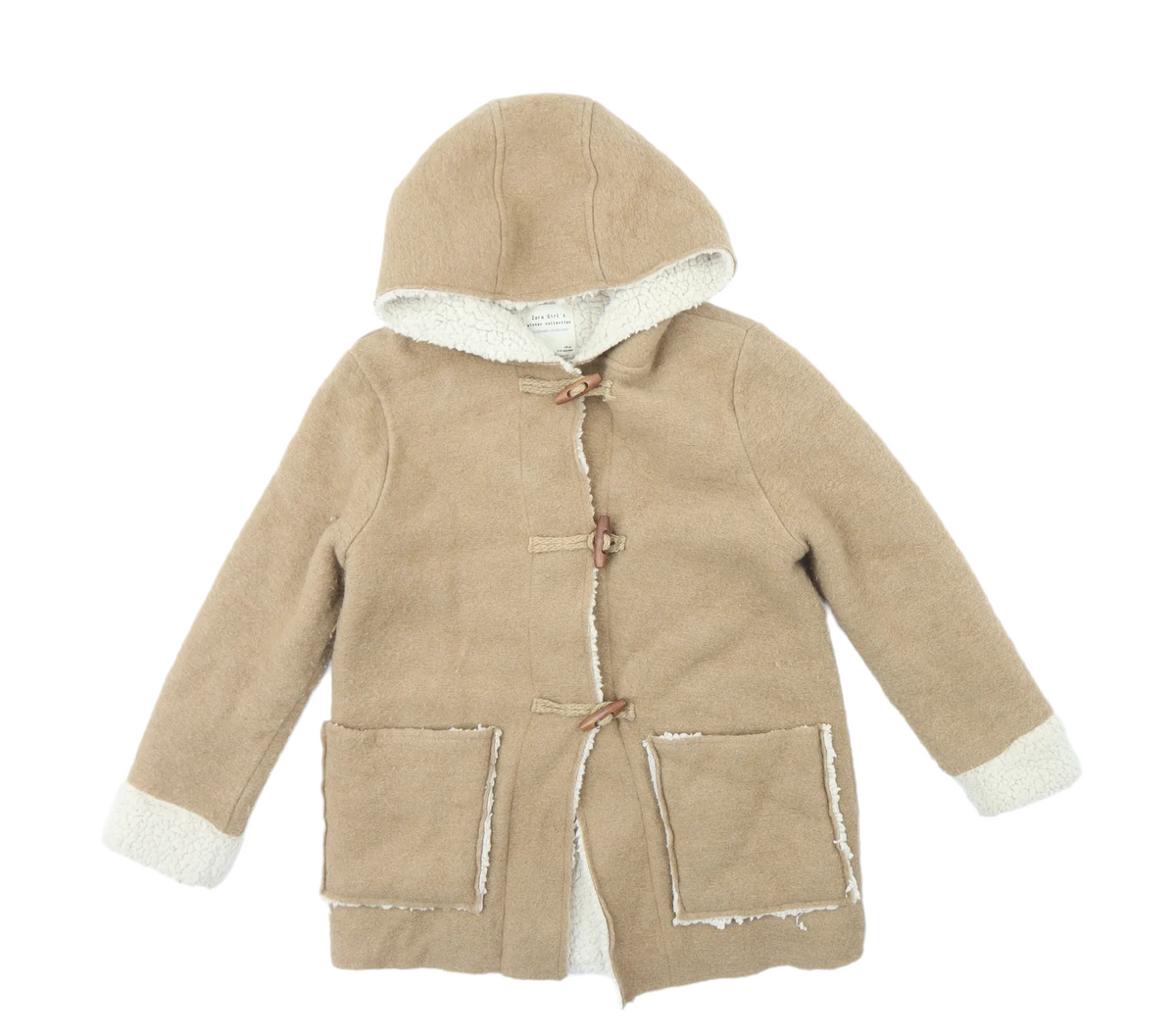 Zara girl hot sale coat uk