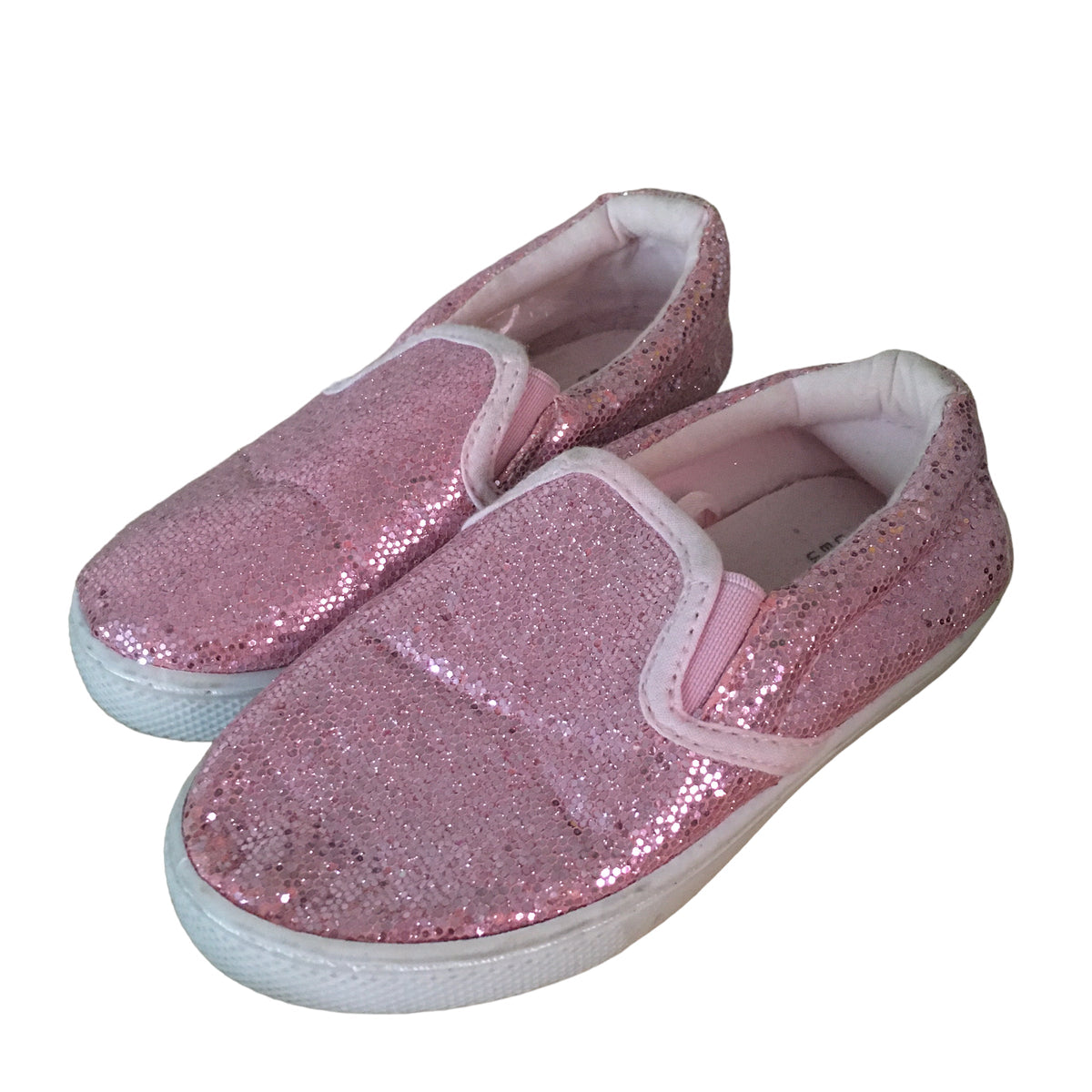 Sparkly slip on shoes new arrivals