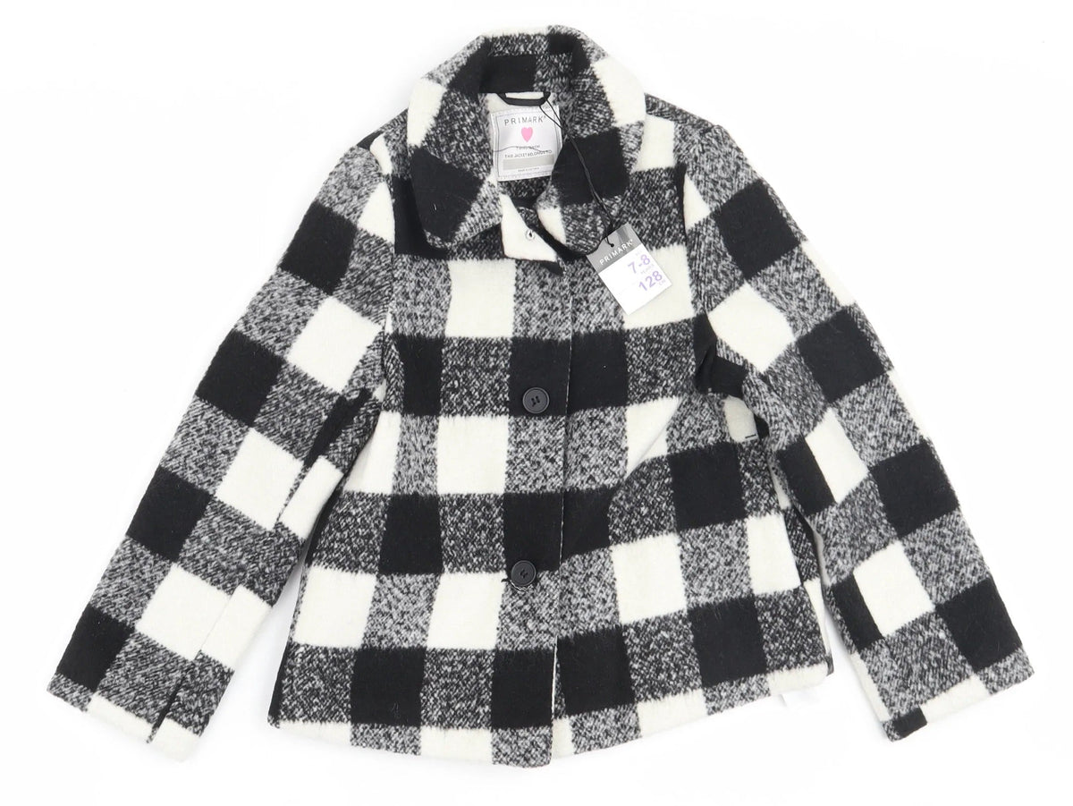 Tartan best sale coat primark