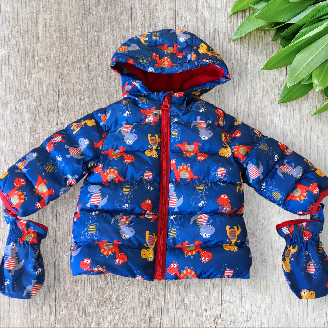 Hooded Jacket Boys Dinosaur Coat YANHOO Toddler Baby Boys Girls