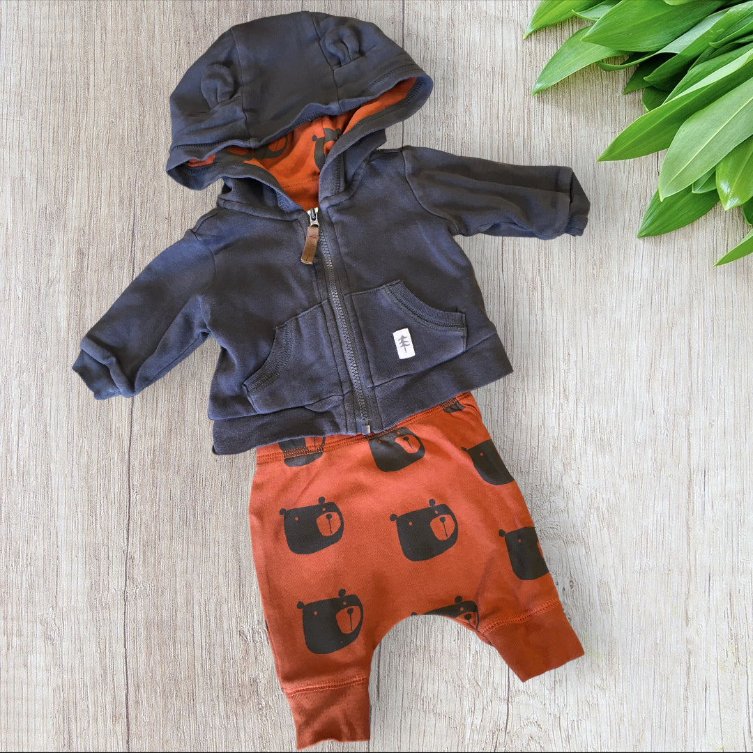 Boys orange hoodie 2025
