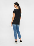 Brand New Mamalicious Marbella Rib Cropped Comfy Medium Blue Jeans - Maternity
