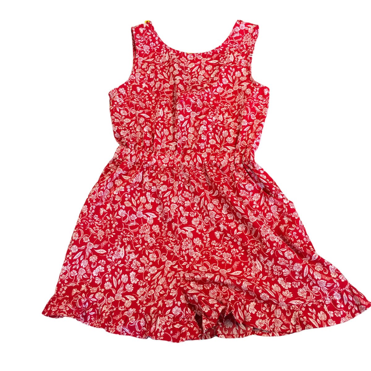 Next Red/White Floral Print Summer Short Playsuit - Girls 9yrs