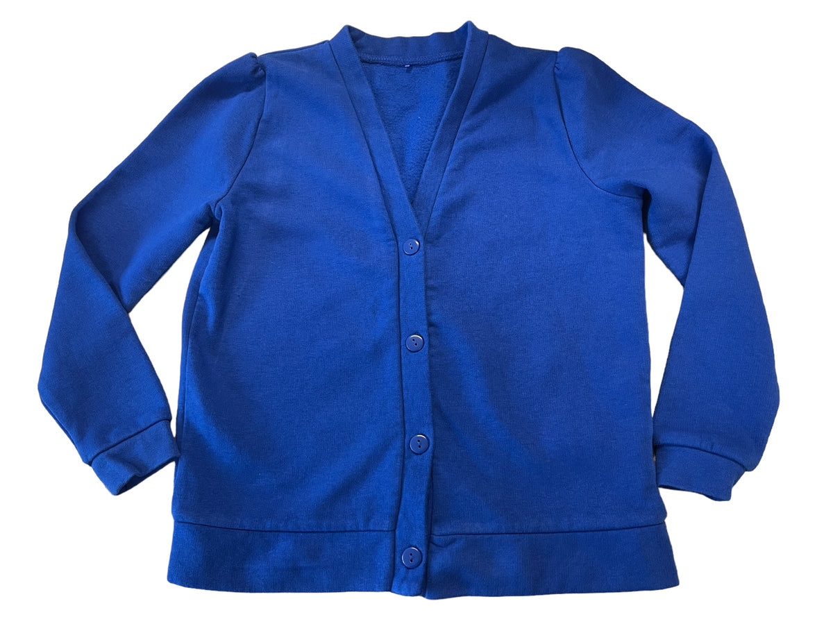 Jersey school cardigan on sale
