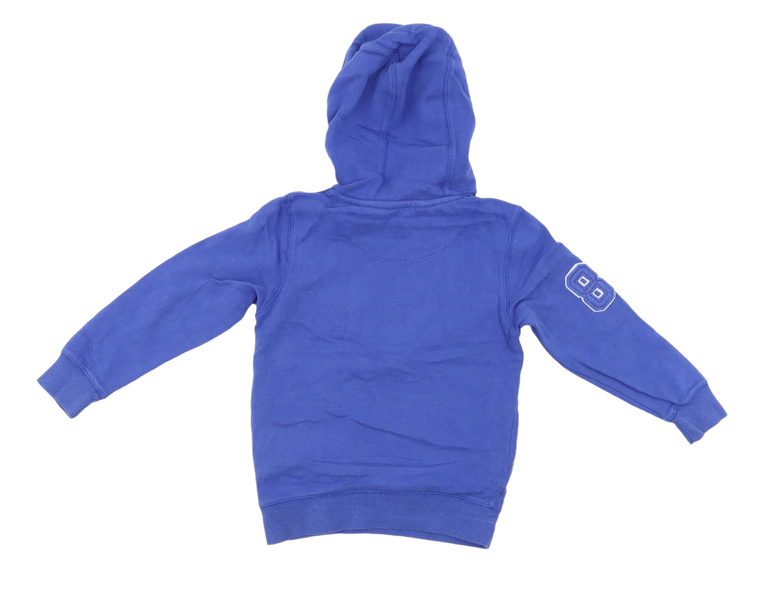 George Authentic Originals Blue Hoodie Jumper Boys 5 6yrs