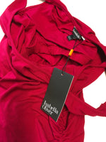 Brand New Isabella Oliver Ellis Magenta Pink Ruched Sleeveless Tank Dress - Size Maternity 2 UK 10