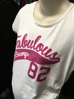 New Look Maternity Fabulous Bumps 82 White T-Shirt - Size Maternity UK 14