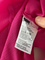 Blooming Marvellous Cerise Pink Summer Top - Size Maternity S UK 8-10