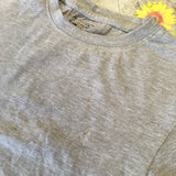 Sonneti Plain Light Grey T-Shirt - Girls 10-12yrs