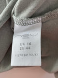 New Look Maternity Khaki Casual Summer Top - Size Maternity UK 16