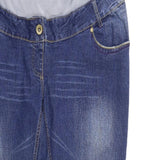 FunMum Maternity Blue Classic Jeans Grey Bump Band - Size Maternity XXL UK 18-20