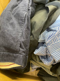 10kg Mens Grade B/C Mixed Preloved Clothing Wholesale Reseller Bundle Job Lot