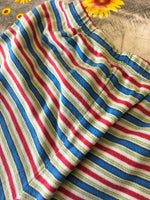 Mothercare Red Green & Blue Striped Jersey Shorts - Unisex 7-8yrs