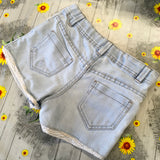 George Blue Acid Wash Hot Pants Denim Shorts - Girls 6-7yrs
