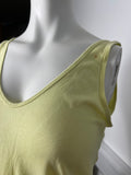New Look Maternity Plain Yellow Cami Vest Top - Size Maternity UK 12
