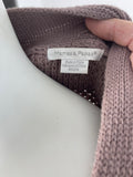 Mamas & Papas Brown Wool Mix Chunky S/S Cardigan - Size Maternity UK 12-14
