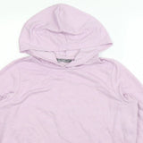 George Maternity Lilac Thin Hoodie Jumper - Size Maternity UK 8