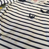Junior J Breton Stripe Bows L/S Top - Playwear - Girls 3-4yrs