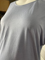 New Look Maternity Sky Blue Cold Shoulder Top - Size Maternity UK 16