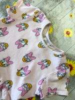 Disney at George Daisy Duck Print Pink S/S T-Shirt Dress - Playwear - Girls 3-4yrs
