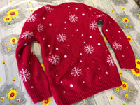 Lovell Olaf From Frozen Red Kids Christmas Jumper - Unisex 6-8yrs
