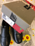 Brand New Clarks Circuit Swift Black Trainers - Unisex Size 2.5 G EUR 35