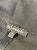 Isabella Oliver Maternity Black Straight Pencil Skirt - Size Maternity 3 UK 14/16