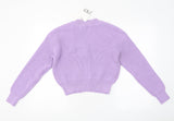 Brand New Zara Girls Lilac Chunky Knit Cardigan - Girls 13-14yrs