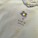 George Kind By Nature Embroidered Purple T-Shirt - Playwear - Girls 3-4yrs