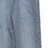 Windstar Mid Blue High Waist Wide Leg Maternity Jeans - Size Maternity M UK 12-14