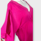 Blooming Marvellous Cerise Pink Summer Top - Size Maternity S UK 8-10