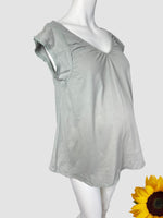 New Look Maternity Khaki Casual Summer Top - Size Maternity UK 16