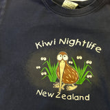 Kiwi Nightlife Navy Blue T-Shirt - Unisex 6yrs