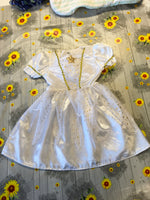 Tesco White Fairy Angel Girls Fancy Dress Costume - Girls 2-3yrs