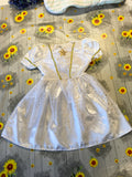 Tesco White Fairy Angel Girls Fancy Dress Costume - Girls 2-3yrs