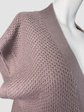 Mamas & Papas Brown Wool Mix Chunky S/S Cardigan - Size Maternity UK 12-14