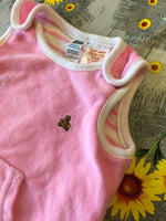 Baby Gap Pink Sleeveless Towelling Romper - Girls 3-6m