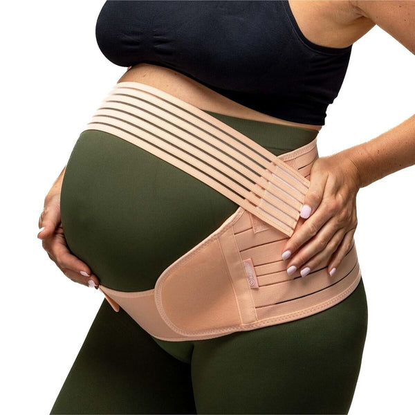 Brand New Babygo 4 way Pregnancy Support Belt Nude - Size Maternity L UK 14-16