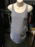 H&M Mama White/Navy Pinstripe Sleeveless Vest Maternity Top - Size Maternity M UK 12-14